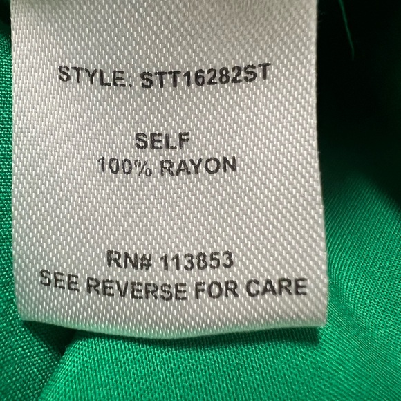 BLOUSE GREE OVERSIZE SMALL . New with no tag. - Picture 6 of 14